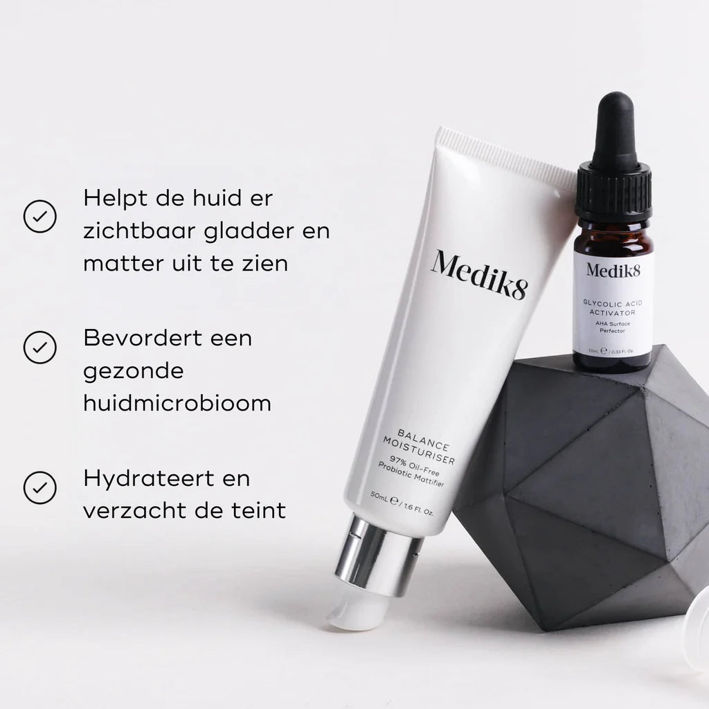 Balance Moisturiser & Glycolic Acid Activator