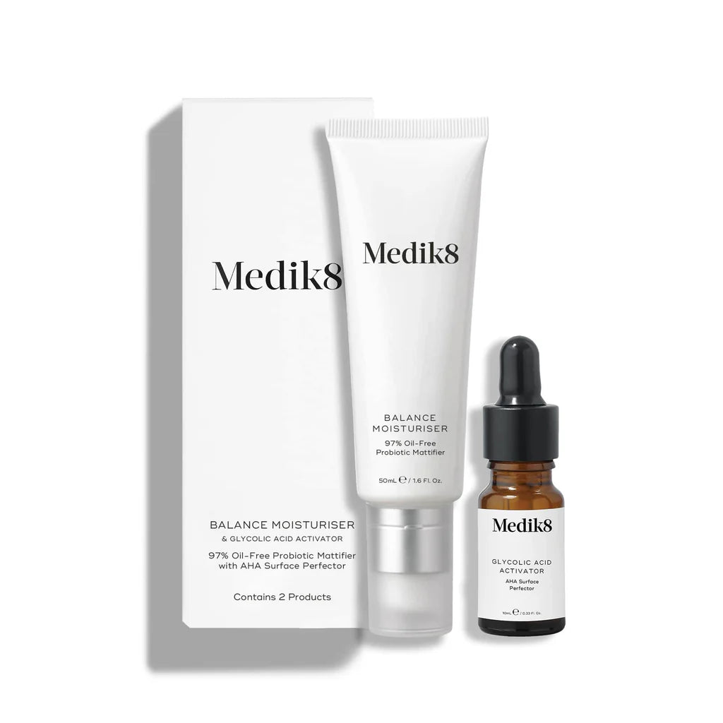Balance Moisturiser & Glycolic Acid Activator